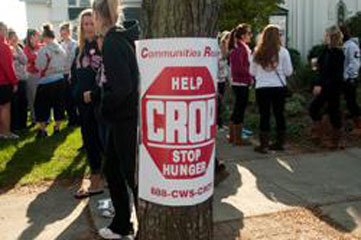 College Supports 2016 CROP Hunger Walk