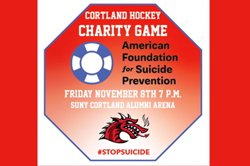 Men's ice hockey charity game to support suicide prevention