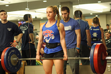 Student Weightlifter Raises the Bar