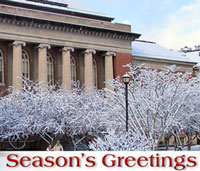 Holiday Greetings from President Bitterbaum