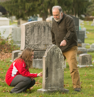 Cemetery Project Renews Town-Gown Ties