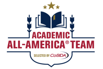 Three student-athletes named first team Academic All-America