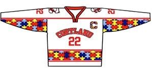 Hockey Team Supports Autism Awareness