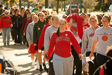 Students Walk to End Hunger on Oct. 21