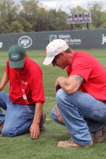 Grass Grows New York Jets Green for Graduate