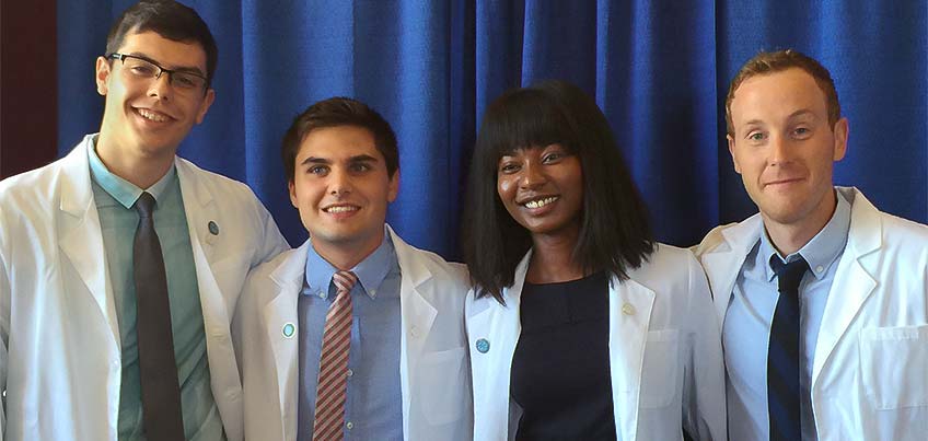 SUNY Cortland graduates in the SUNY Upstate Medical School Class of 2020