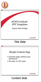 Red Bridge PowerPoint Template