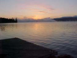 Raquette Lake scene