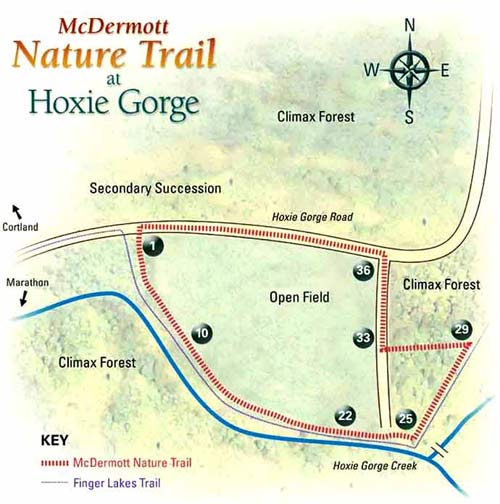 McDermott Nature Trail Map