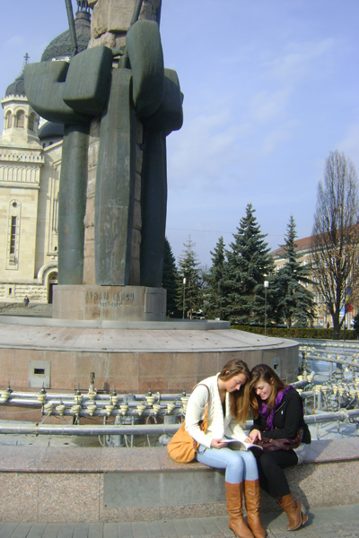 American students in Romania