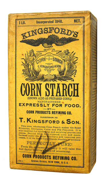 Kingsford Corn Starch box Photo by PopKulture