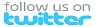 follow us on twitter