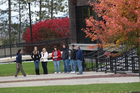 campus visitors