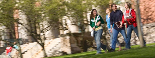 Campus in the Spring