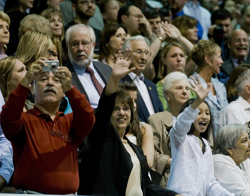 Parents and Friends at Commencement
