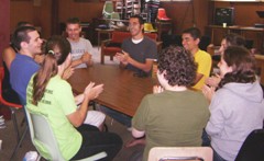 Clapping Students