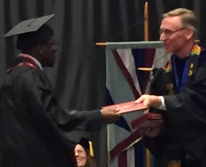 EOP Student Receiving Diploma 2016