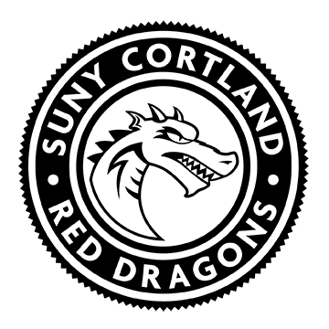 SUNY Cortland Badge in black