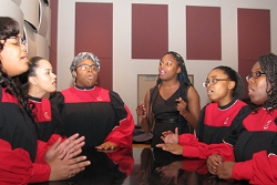 Female Gospel Ensemble Raises Voices