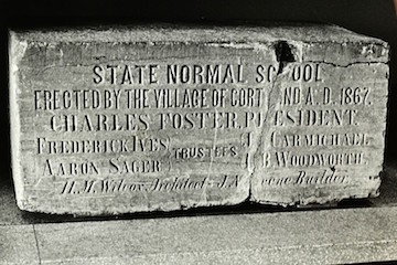 Cortland Normal School Cornerstone to be Rededicated at Old Main