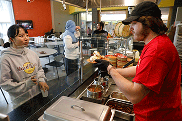Cortland honored nationally for sustainable food service