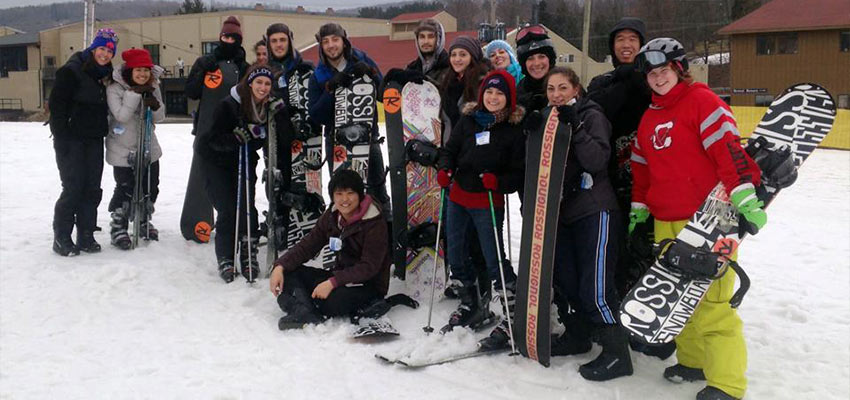 Riding the Slopes at Greek Peak