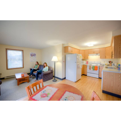 Living, Dining and Kitchen