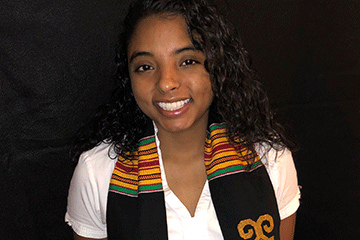 Student honored with Kente NAACP Award