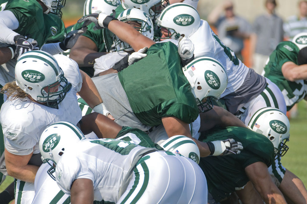 New York Jets Training Schedule at SUNY Cortland