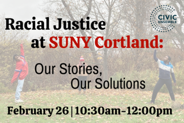 Racial justice workshop for SUNY Cortland faculty