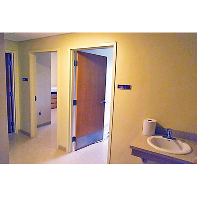 Shared vestibule area