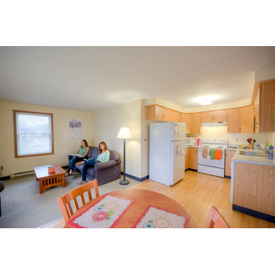 Living, Dining and Kitchen