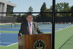Sen. Seward Helps Open New Tennis Complex