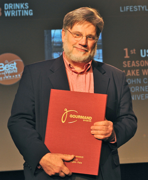 Faculty Member’s Wine Book Earns Top Honor