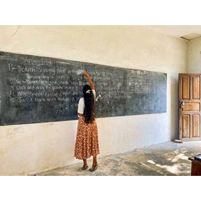 First place Meghan Goparaju Teaching in Zanzibar  Zanzibar, Tanzania