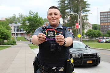 SUNY Cortland officer gains national attention 