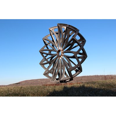 Vaughn Randall, 'Locus,' cast iron and bronze