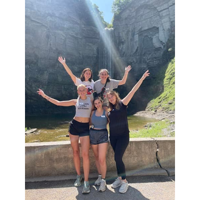 Live Like a Local, first place: Kelly Tait, “Taughannock Falls” — Ithaca, N.Y.