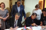 SUNY Cortland Signs Agreements with Two Cuban Universities