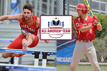 Two Red Dragon Athletes Named Academic All-Americans