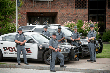 SUNY Cortland University Police officers honored
