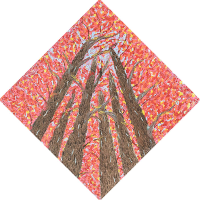 Pointillism Trees