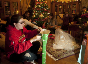 College Adopts 16 Families for the Holidays