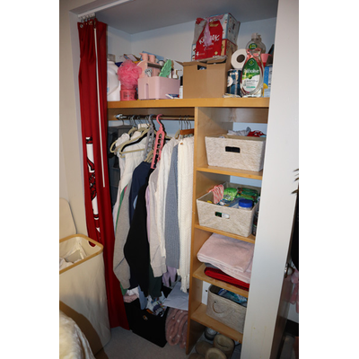 Closet shelves