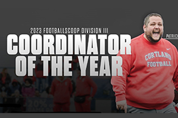 Rotchford selected as FootballScoop Division III Coordinator of the Year