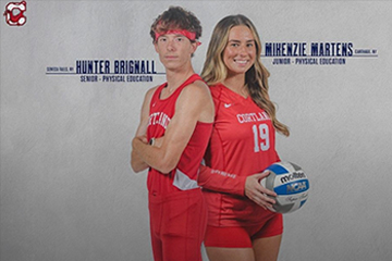 Brignall, Martens earn SUNY and SUNYAC fall academic awards