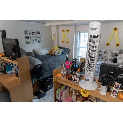 Room with bed