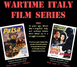 ‘Wartime Italy’ Film Series Continues