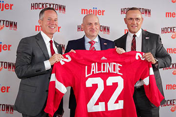 Derek Lalonde '95 named head coach of Detroit Red Wings - SUNY Cortland