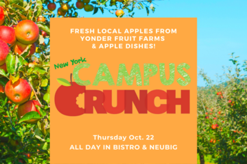 Campus Crunch Day on Thursday, Oct. 22
